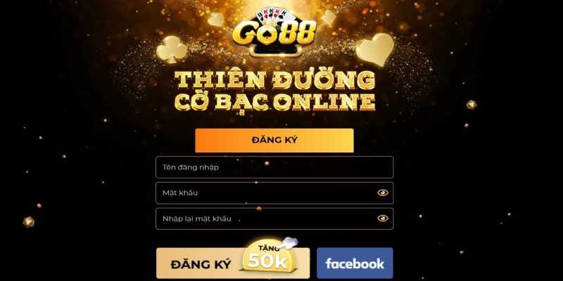 Bước 1: Chọn mục đăng nhập bằng Facebook